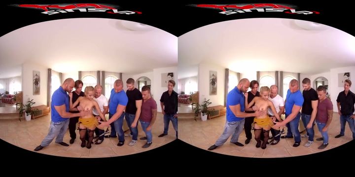 "DANCE MONKEY" - 8-ON-1 PMV COMPILATION - VR180 VR 3D